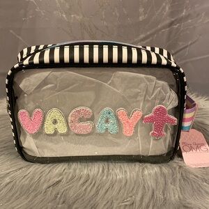 BNWT Miss Gwen’s OMG Accessories Vacay Travel Cosmetic Makeup Bag